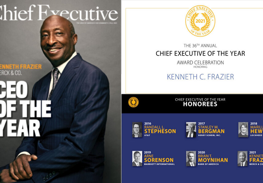 Ken Frazier CEO of Year revi